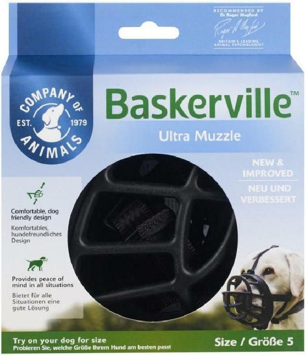 Image du produit Company of Animals Ultra muselière Baskerville (5, Chien, Général)
