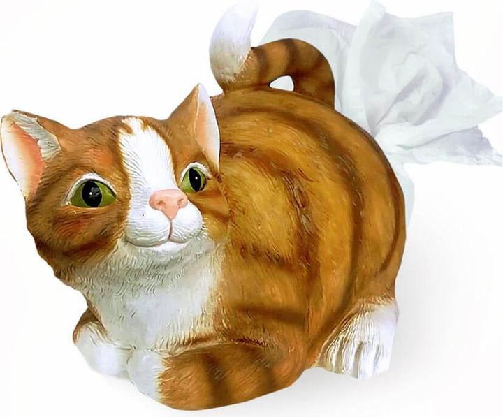 Produktbild Mikamax Cat Tissue Holder - Katzenpapierhalter - Taschentuchbox - 30 x 23 x 23 cm - Cat Lover Gad