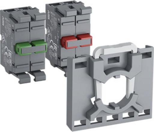 Actual product image ABB Contact element 1 bryder + holder MCBH-01 MCBH-01