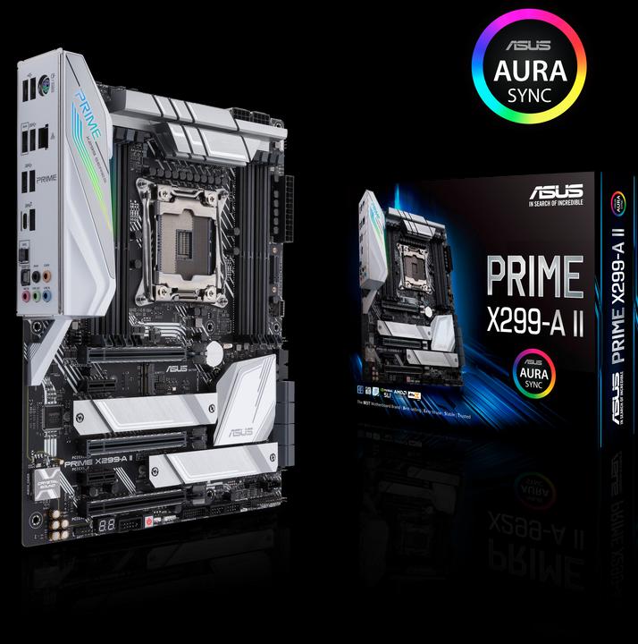 Produktbild ASUS Prime X299-A II (LGA 2066, Intel X299, ATX)