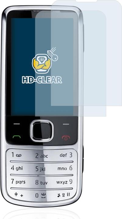 Produktbild BROTECT Schutzfolie Displayschutz Klar (2 Stück, Nokia 6700 Classic)