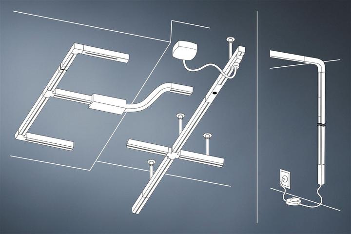 Actual product image Paulmann URail feed