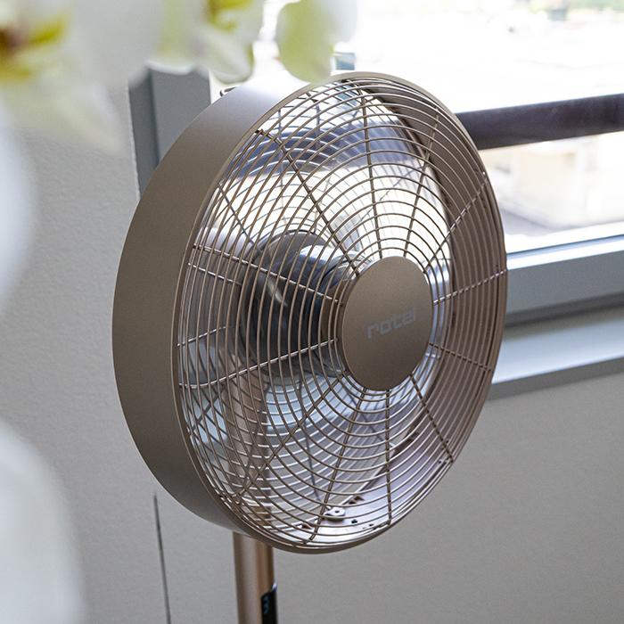 Produktbild Rotel Oszillierender Standventilator rosé Ø 40 cm