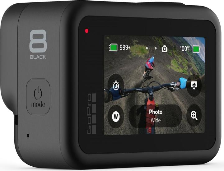 Actual product image GoPro HERO 8 incl. 64 GB MicroSDXC card (60p, Wi-Fi)