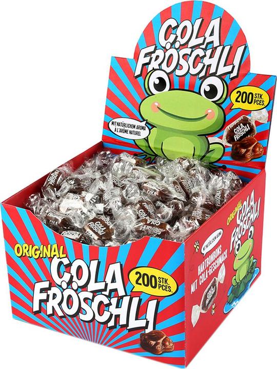 Image du produit Cola-Fröschli Bonbons grenouilles cola (200 pcs, 1200 g)