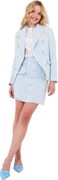 Image du produit Joe Browns Checked Button Detail Mini Skirt (42)