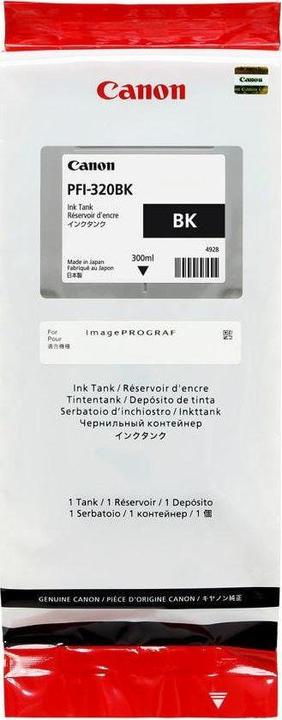 Image du produit Canon à encre PFI-320BK, noir (CF)
