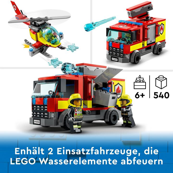 Actual product image LEGO Fire station (60320, LEGO City)