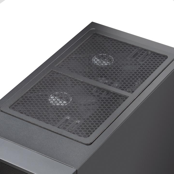 Actual product image Silverstone SST-FF145B magnetic dust filter