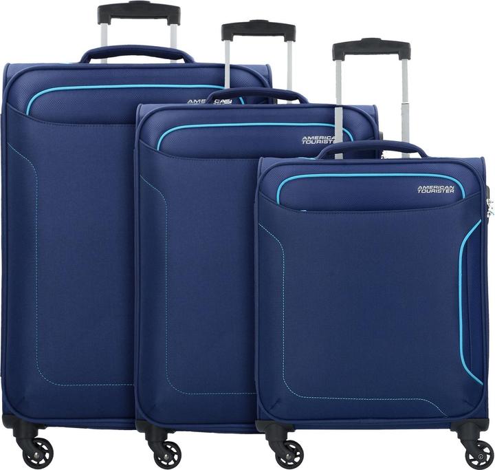 Image du produit American Tourister Holiday Heat Ensemble de valises à 4 roulettes 3 pièces (217 l, XL (à partir de 115l))