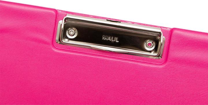Actual product image Maul Clipboard folder with foil cover, DIN A4, pink (21 x 29.5 cm)