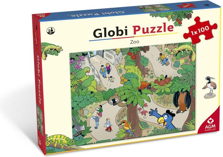 Produktbild Globi Puzzle Zoo (100 Teile)