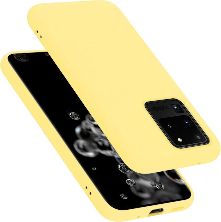 Actual product image Cadorabo TPU Liquid Silicone Case Cover (Samsung Galaxy S20 Ultra)