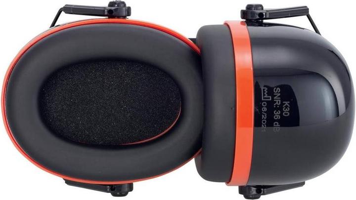 Produktbild Uvex Safety Kapselgehörschutz K30 schwarz, rot SNR 36 dB GrösseL, M, S (1 x)