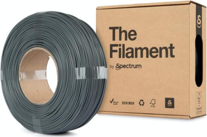 Immagine prodotto Il filamento ReFill PETG 1.75mm BASALT GREY 1kg (PETG, 1.75 mm, 1000 g, Grigio)