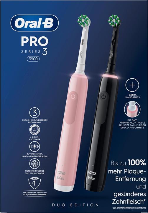 Productafbeelding Oral-B Pro 3 3900 (Oscillerende tandenborstel)