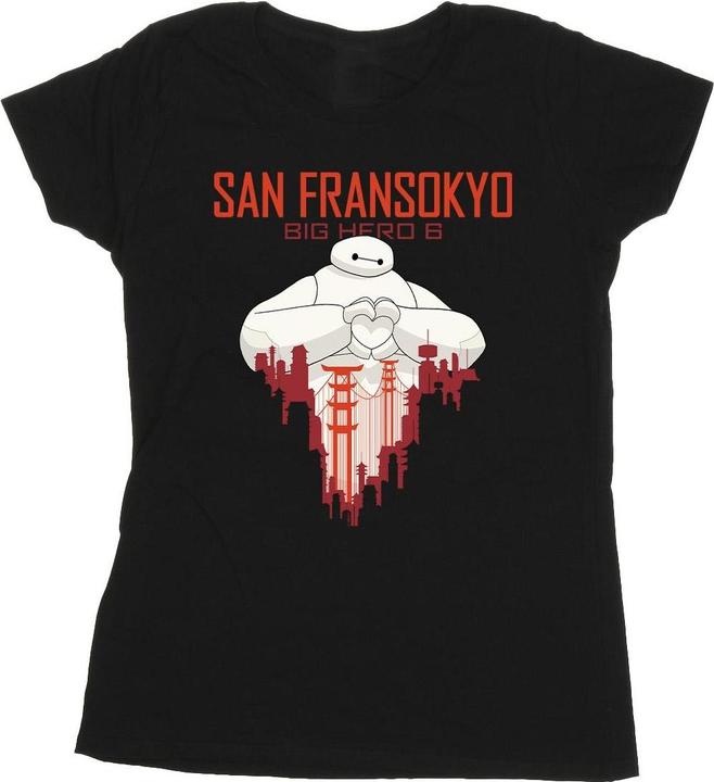 Produktbild Disney Big Hero 6 Baymax San Fransokyo Heart TShirt (M)