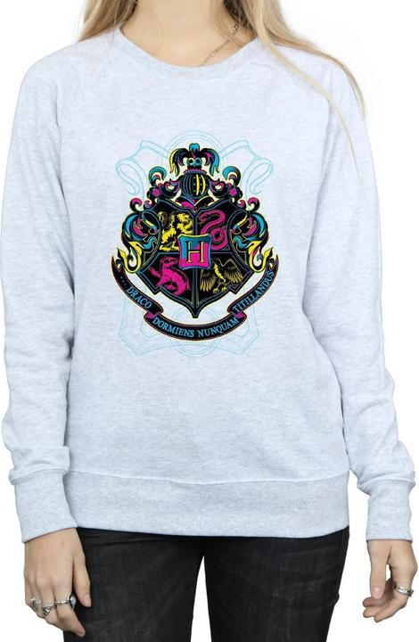 Image du produit - Sweat NEON HOGWARTS CREST - Femme (XL)
