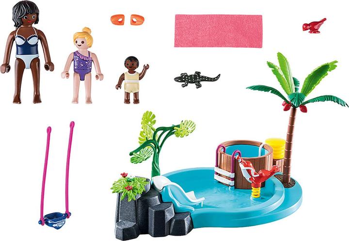 Image du produit Playmobil Pataugeoire avec bain à bulles (70611, Playmobil Family Fun)