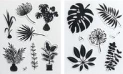 Produktbild Heyda Moosgummi Stempel-Set "Ornamente"