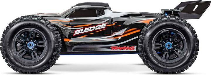 Image du produit Traxxas Sledge Electric Brushless Truggy 4WD 1:8 RTR orange (RTR Prêt à fonctionner)