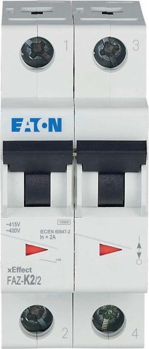 Produktbild Eaton MOE FAZ-K2/2 LS-Schalter 2A 2p K-Char