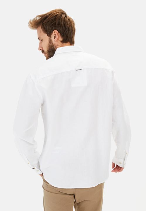 Produktbild Camel Active Langarm-Leinenhemd mit Soft-Wash-Veredelung (L)