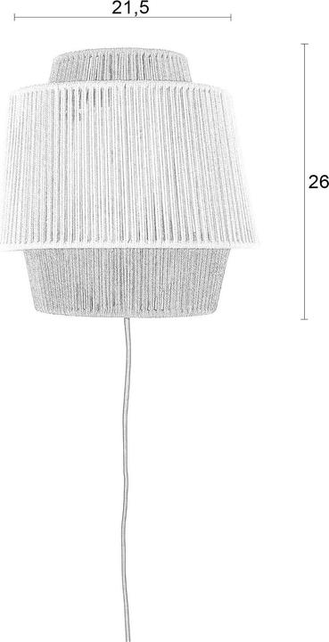 Image du produit Zuiver Wall Lamp Yumi (E27)