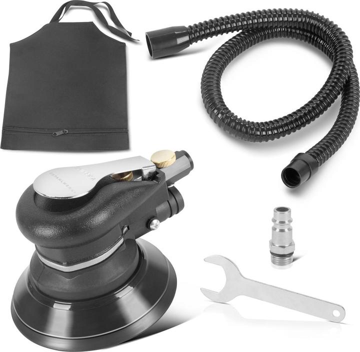 Stahlwerk Compressed air random orbit sander DES-125 ST with 125 mm sanding disc (Eccentric grinder)