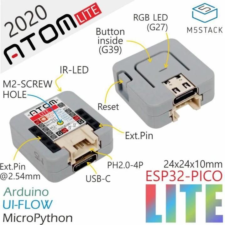 Image du produit M5Stack Atom Lite ESP32