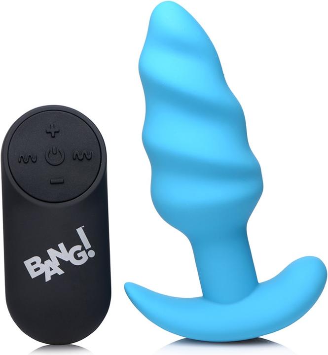 Immagine prodotto XR Brands 21X Plug anale vibrante in silicone con telecomando