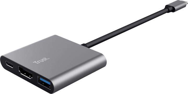Image du produit Trust Dalyx - USB 3.2 Gen 1 (3.1 Gen 1) Type-C - HDMI - USB 3.2 Gen 1 (3.1 Gen 1) Type (USB-C, 3 Ports)