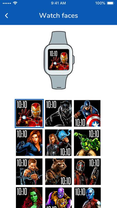 Produktbild Garmin Vivofit jr. 3 Marvel Iron Man (20 mm)