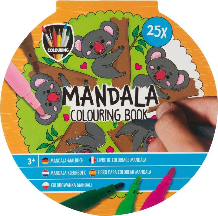 Produktbild Grafix Mandala-Malbuch, 25 Malseiten