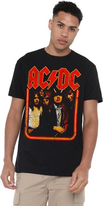 Actual product image AC/DC Mens Group Distressed T-Shirt (4XL)