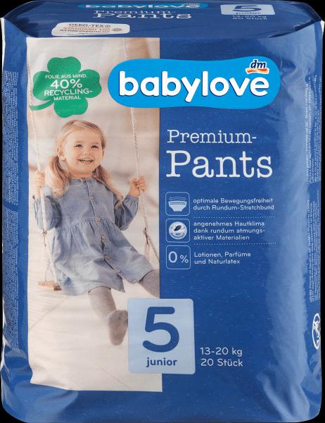 Produktbild dm babylove Pants Premium (Gr. 5, Tragepack, 20 Stück)