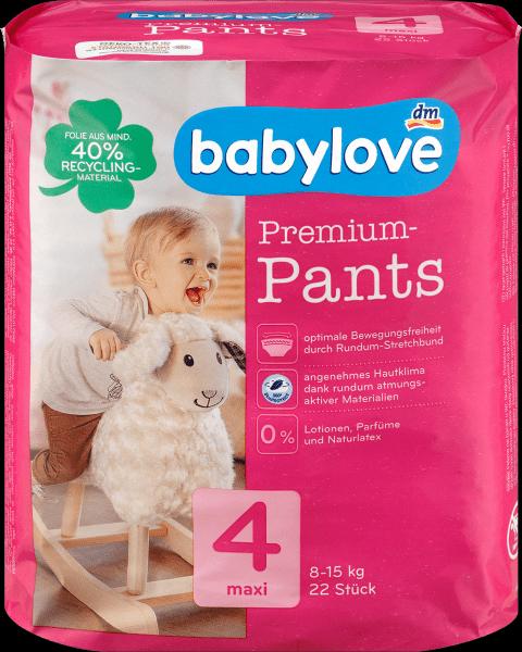 Produktbild dm babylove Pants Premium (Gr. 4, Tragepack, 22 Stück)