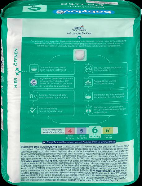 Actual product image dm babylove Pants Premium (Size 6, Pack, 18 Piece)