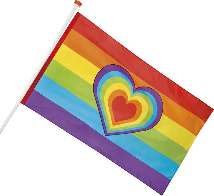 Actual product image Boland Rainbow heart - Peace