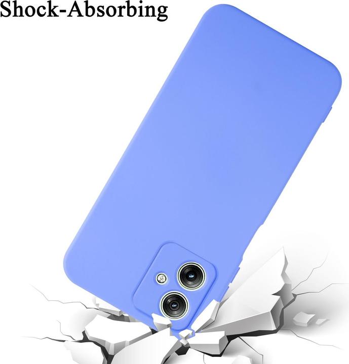 Image du produit Cadorabo Housse pour Motorola Moto G54 TPU avec protection liquide en silicone (Motorola Moto G54)