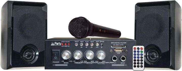Party Karaoke-Anlage KA100 Inkl. Kar (2x 50 W)
