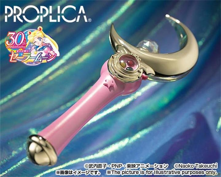 Produktbild Bandai Sailor Moon Proplica Replik 1/1 Mondzepter Brilliant Color Edition 26 cm