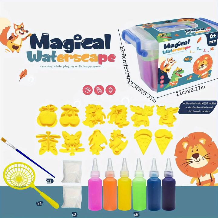 Produktbild Activity Board DIY Magic Water Elf Kit - neuartiges handgefertigtes Lernspielzeug, sicherer und nachhaltiger