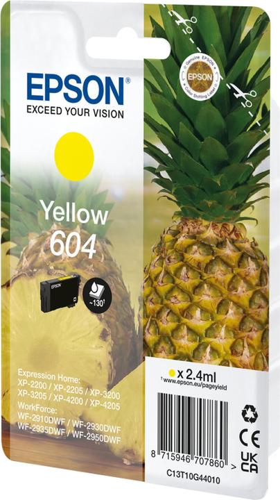 Immagine prodotto Epson 604 (Y)
