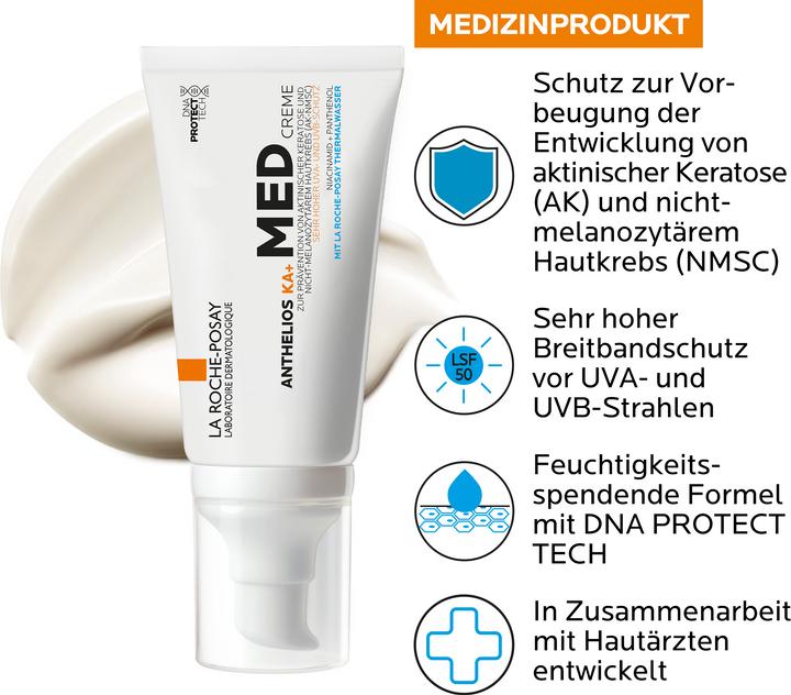 Produktbild La Roche Posay Anthelios 100 KA+ (Sonnencreme, SPF 50+, 50 ml, 81 g)
