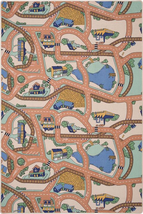 Actual product image Snapstyle Kids play street carpet (200 x 200 cm)