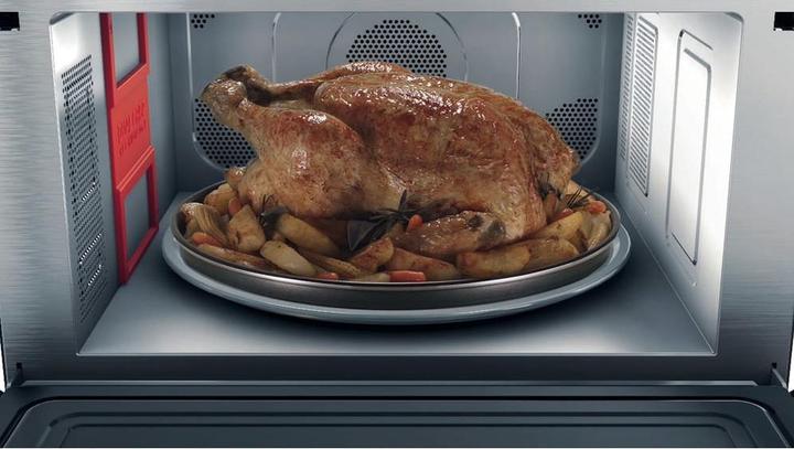 Produktbild Whirlpool MWSC 9133 SX Kombi-Mikrowelle mit flacher Oberfläche 33 L 1000 W Schwarz, Edelstahl (33 l)