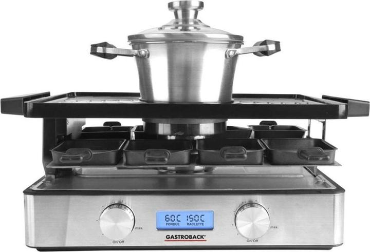 Actual product image Gastroback Raclette Fondue Advanced Plus