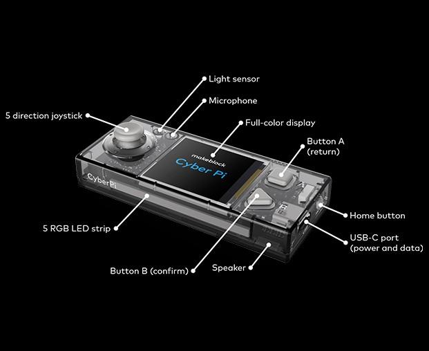 Actual product image Makeblock CyberPi Go Kit