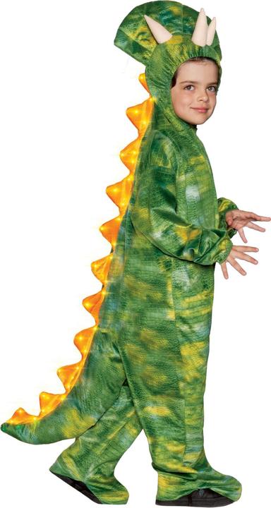 Actual product image Underwraps Dino Kostüm mit Leuchteffekt für Kinder (92, 94, 96, 98, 102, 104, 95 A, 100 A)